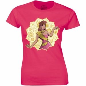 Beautiful Princess Dancing Egyptian Dance T-shirt